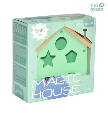 Bio plastic - Shape sorter house educational toy - T&M Toys
